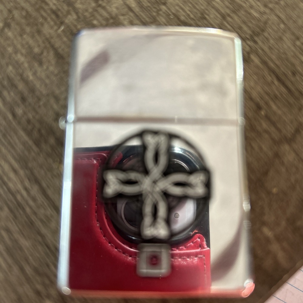 Zippo Celtic Cross High‎ Polish Chrome 20850